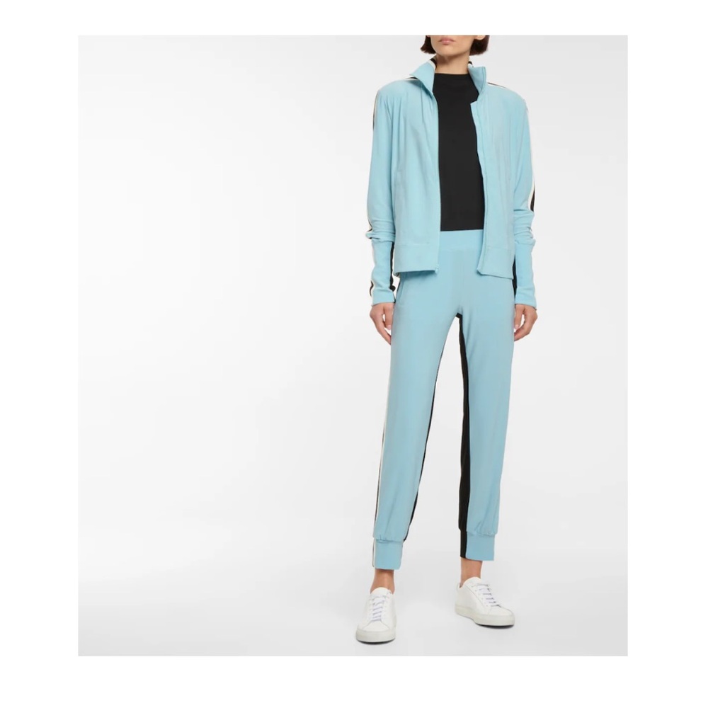 NORMA KAMALI Side-striped trackpants